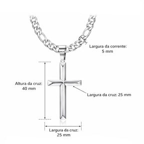 Corrente Valenteo Silver Cross Cuban