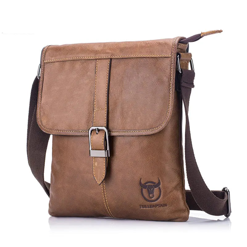 Shoulder Bag Masculina Valenteo Chicago Marrom