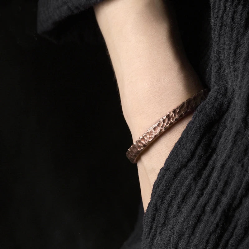 Pulseira Masculina Valenteo Hammered