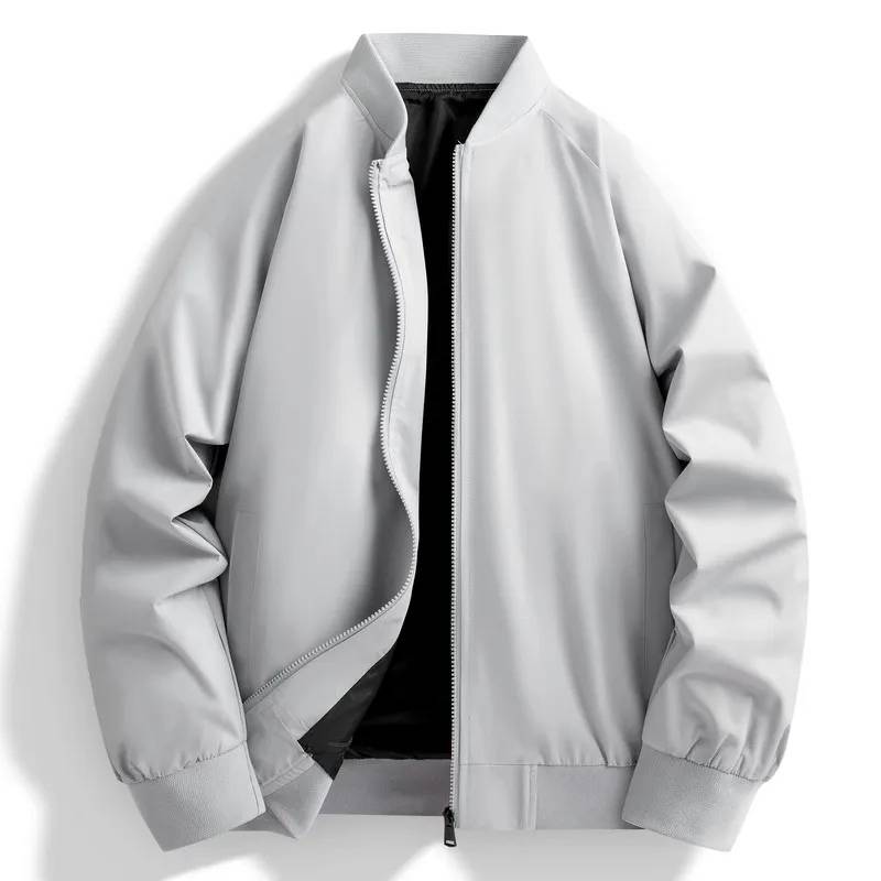 Jaqueta Masculina Valenteo Castelli Cinza Claro