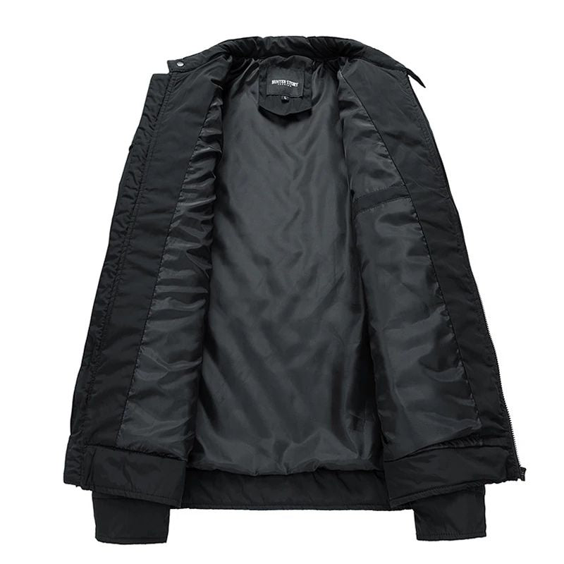 Jaqueta Preta Masculina Valenteo Diamond