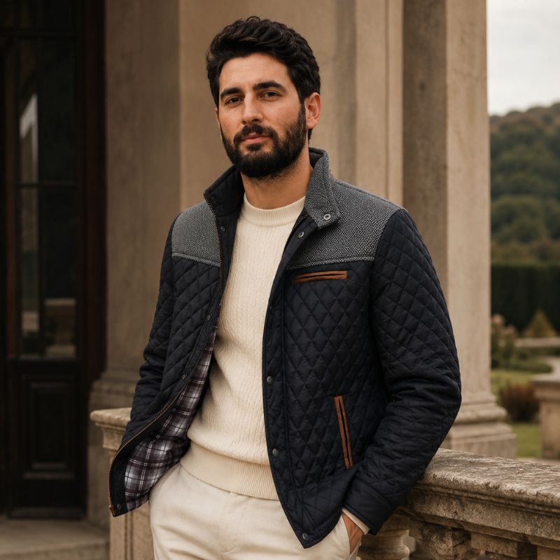 Jaqueta de Motoqueiro Masculina Valenteo Fairmont