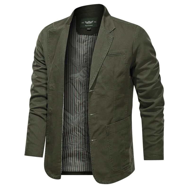 Jaqueta Verde Masculina Valenteo Laurent