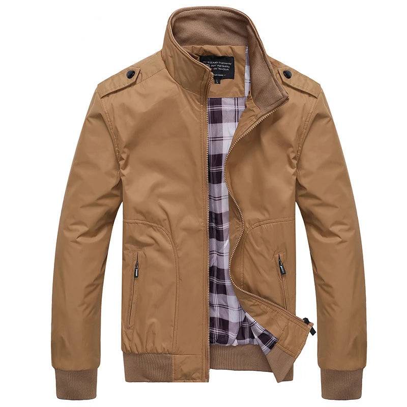 Jaqueta Masculina Valenteo Montclair Cáqui 