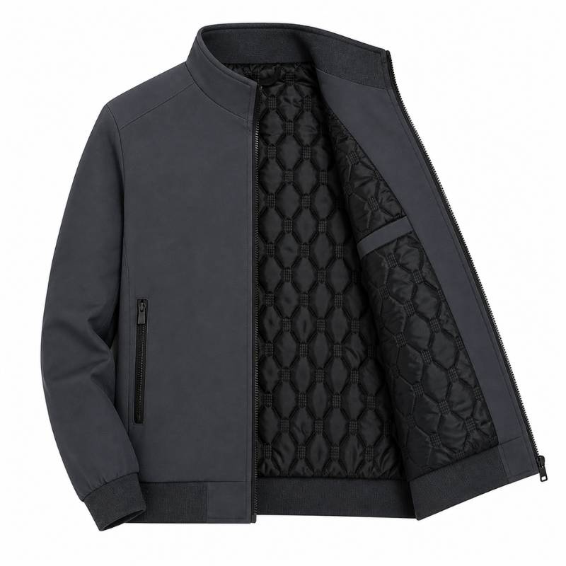 Detalhes da Parte Interna da Jaqueta Masculina Sarden