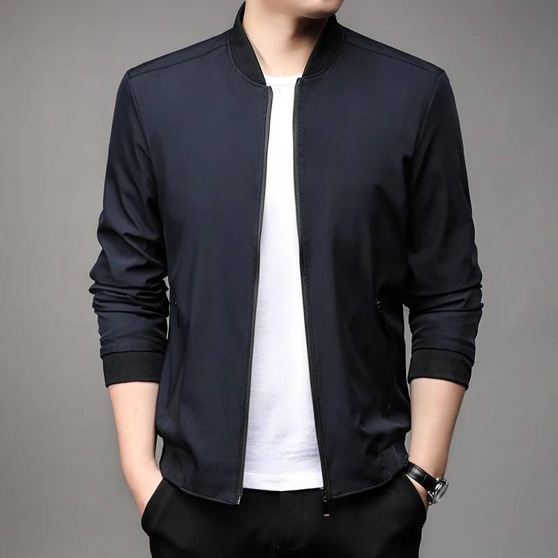 Jaqueta Masculina Valenteo Valmont Azul Marinho 