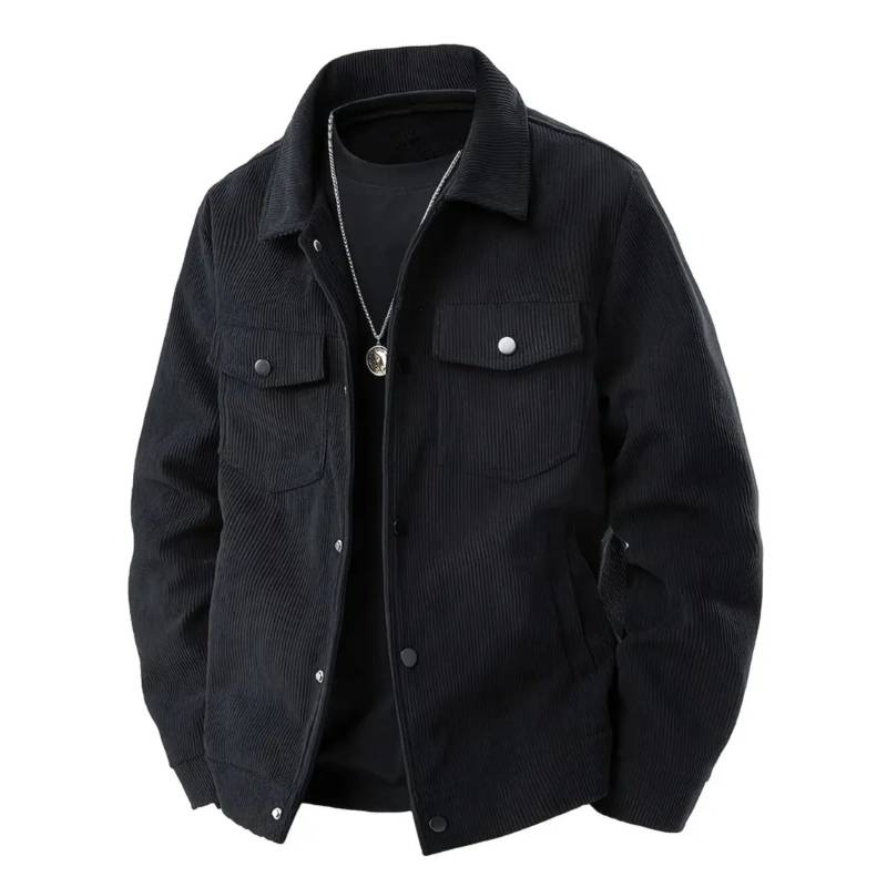 Jaqueta Masculina Valenteo Vittore Preta