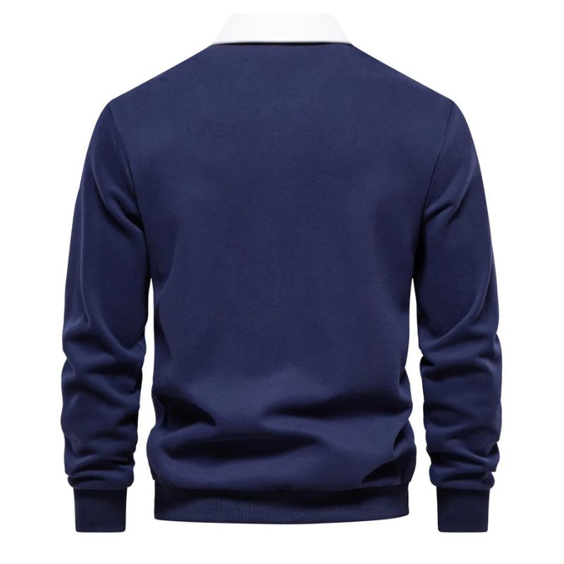 moletom masculino casual de costas