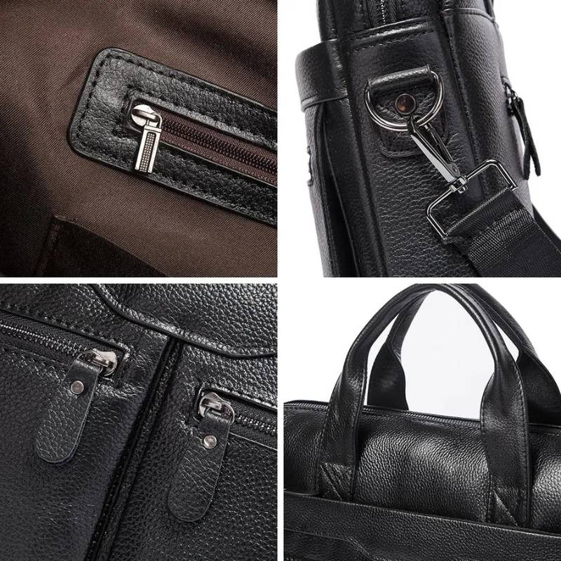 Detalhes da Pasta Executiva Masculina Valenteo Consul
