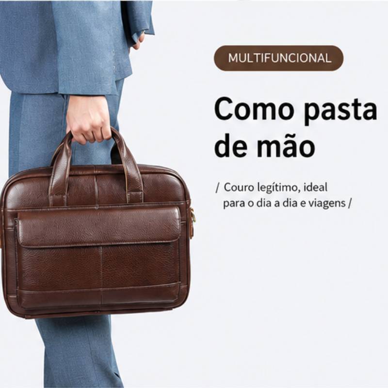 Pasta Executiva Masculina de Mão