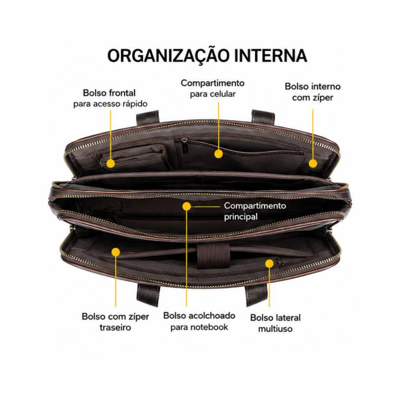 Pasta Executiva Masculina Interna