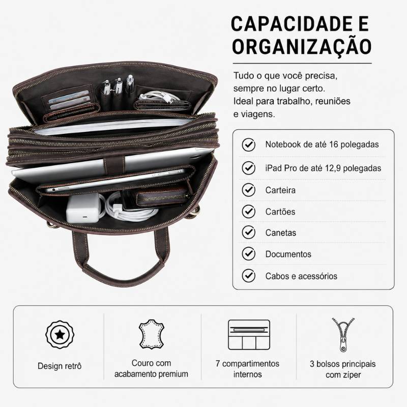 pasta executiva masculina advogado