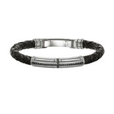Pulseira Masculina de Couro Valenteo Fairfax