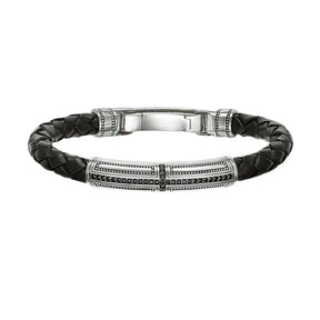Pulseira Masculina de Couro Valenteo Fairfax