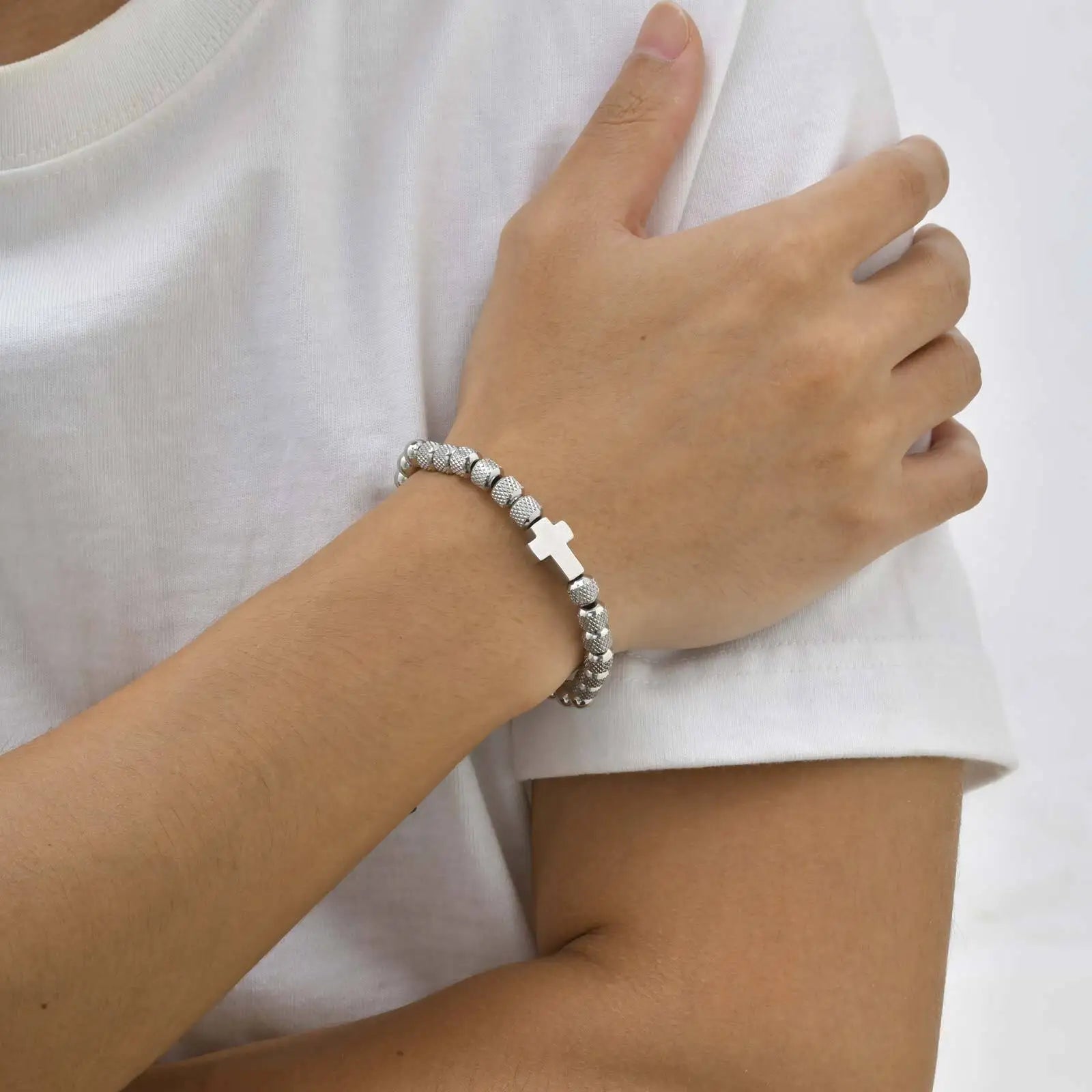 Pulseira Masculina Valenteo Cross