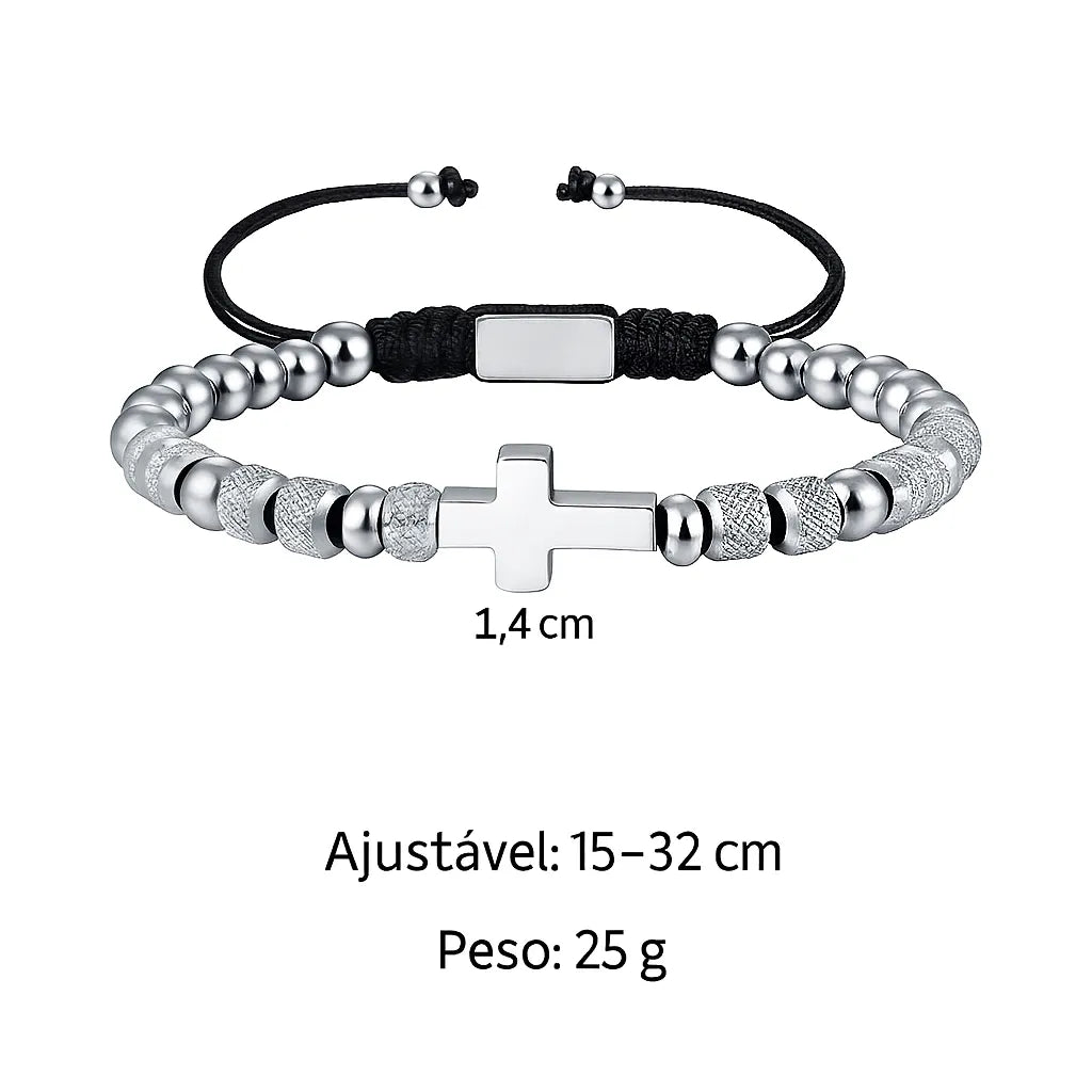 Pulseira Masculina Valenteo Cross