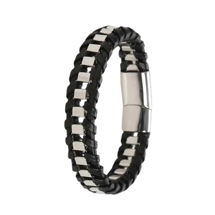 Pulseira Masculina Valenteo Stinger Prata