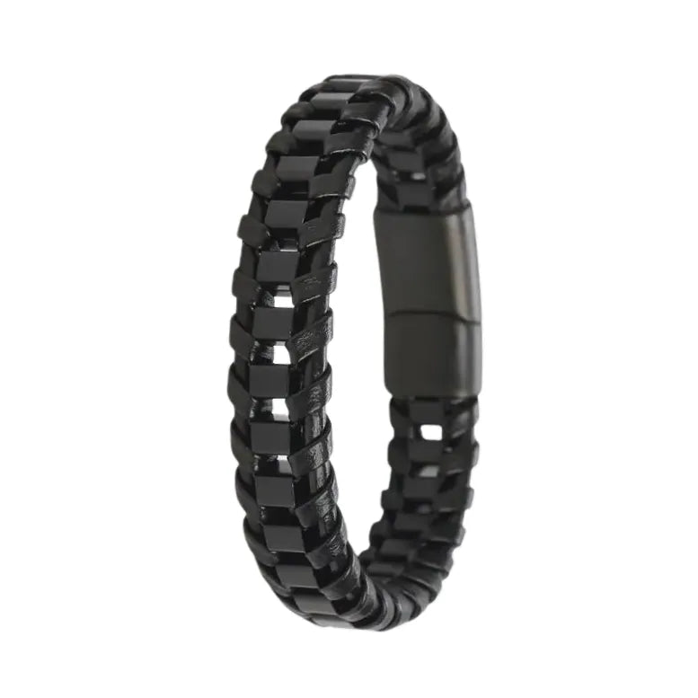 Pulseira Masculina Valenteo Stinger Preta