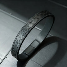 Pulseira Masculina de couro
