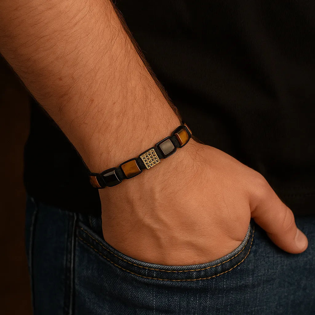 Pulseira Masculina Valenteo Tiger