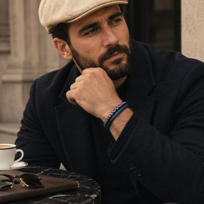 Pulseira de Couro Masculina Valenteo Bravio Modelo