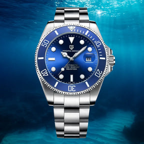 Relógio Automático Azul Sub Date