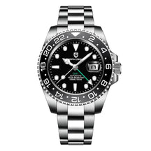 Relógio Automático Preto GMT Date