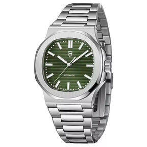 Relógio Masculino Automático Verde Nautic