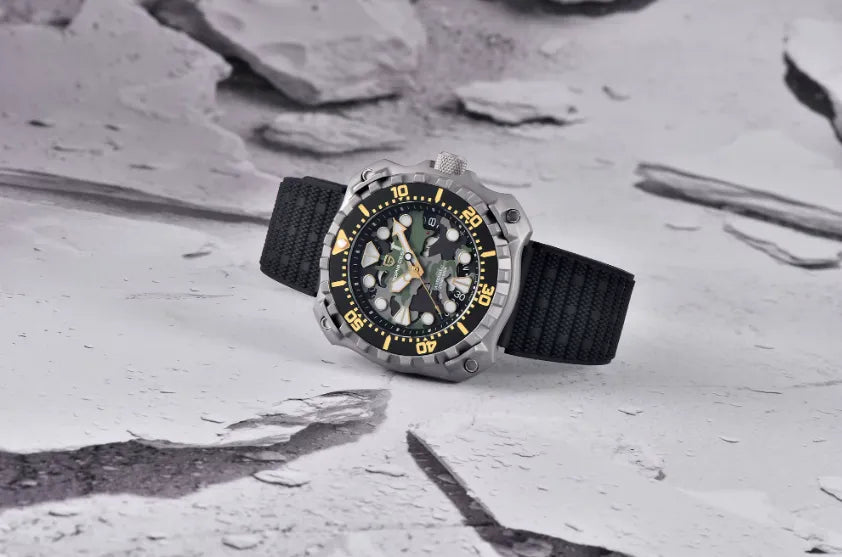 Relógio Masculino Militar Prata Verde Delta Raider