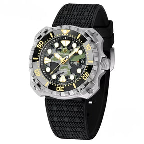 Relógio Masculino Militar Prata Verde Delta Raider