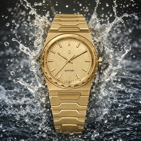 Relógio Quartzo Ultra Slim VLX Dourado