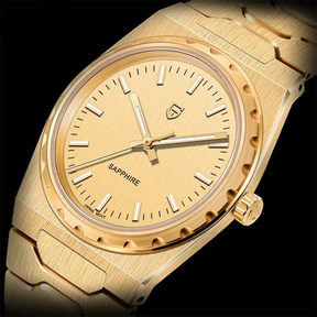 Relógio Quartzo Ultra Slim VLX Dourado