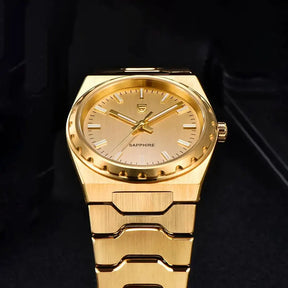 Relógio Quartzo Ultra Slim VLX Dourado