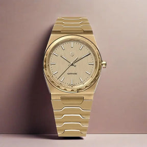 Relógio Quartzo Ultra Slim VLX Dourado