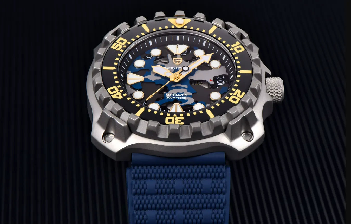 Relógio Masculino Militar Prata Azul Delta Raider