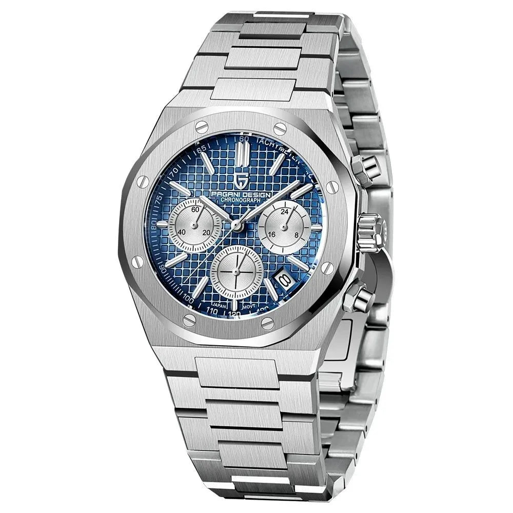 Relógio Valenteo Octagon Azul - Pagani Design