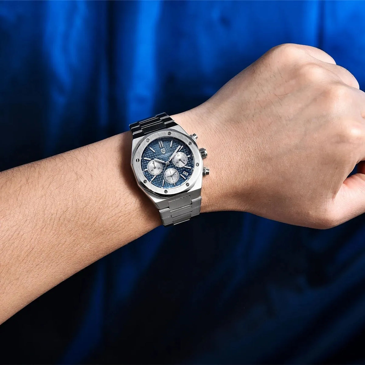 Relógio Valenteo Octagon Azul - Pagani Design