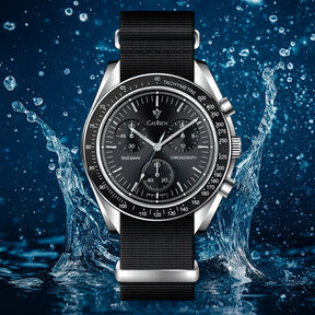 Relógio Cronógrafo Preto Sky Explorer