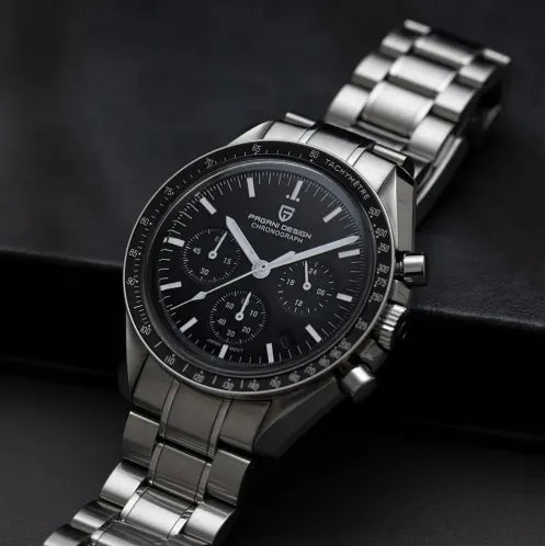 Relógio Masculino Automático Preto Sky Moon