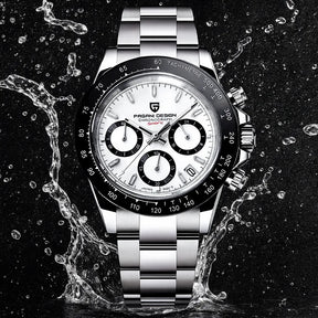 Relógio Cronógrafo Branco Sport Crono