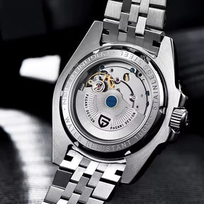 Relogio_Automatico_Vermelho_Azul_GMT_Date_Valenteo