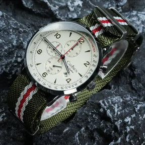 Relógio Cronógrafo Verde Seagull