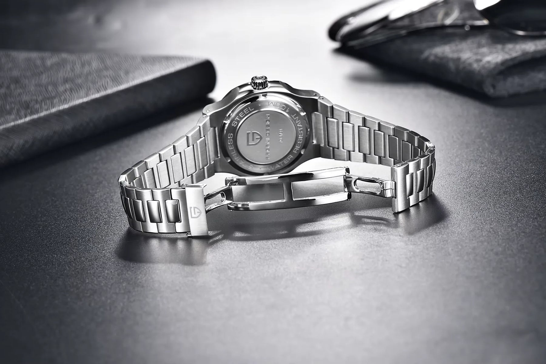 Relógio Masculino Automático Verde Nautic