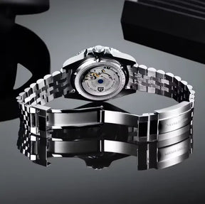 Relógio Valenteo GMT Date Vermelho Azul - Pagani Design