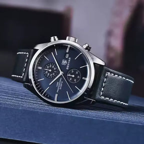 Relógio Masculino Quartzo Azul Gentleman