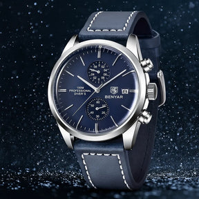 Relógio Masculino Quartzo Azul Gentleman