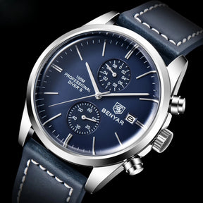 Relógio Masculino Quartzo Azul Gentleman