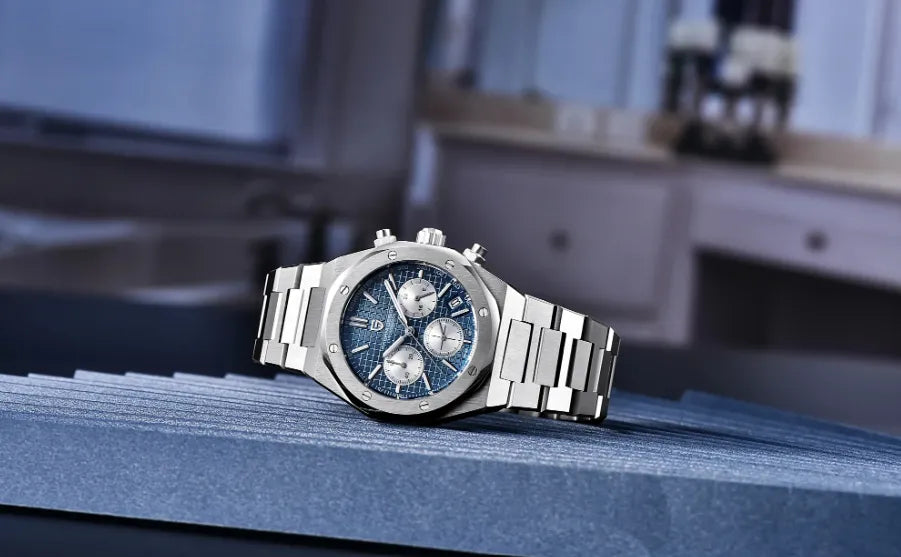 Relógio Valenteo Octagon Azul - Pagani Design