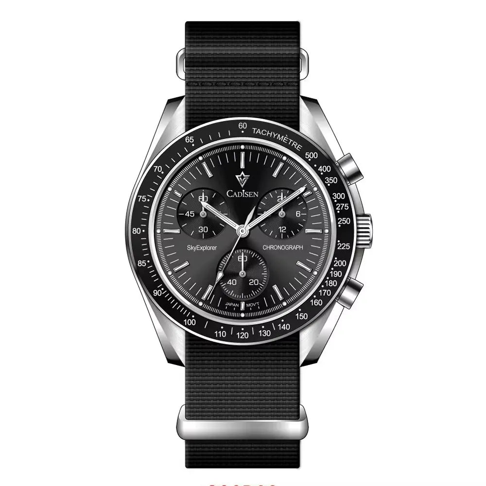 Relógio Valenteo Sky Explorer Preto - Cadisen