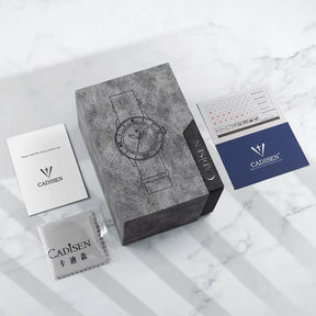 Relógio Cronógrafo Branco Seagull